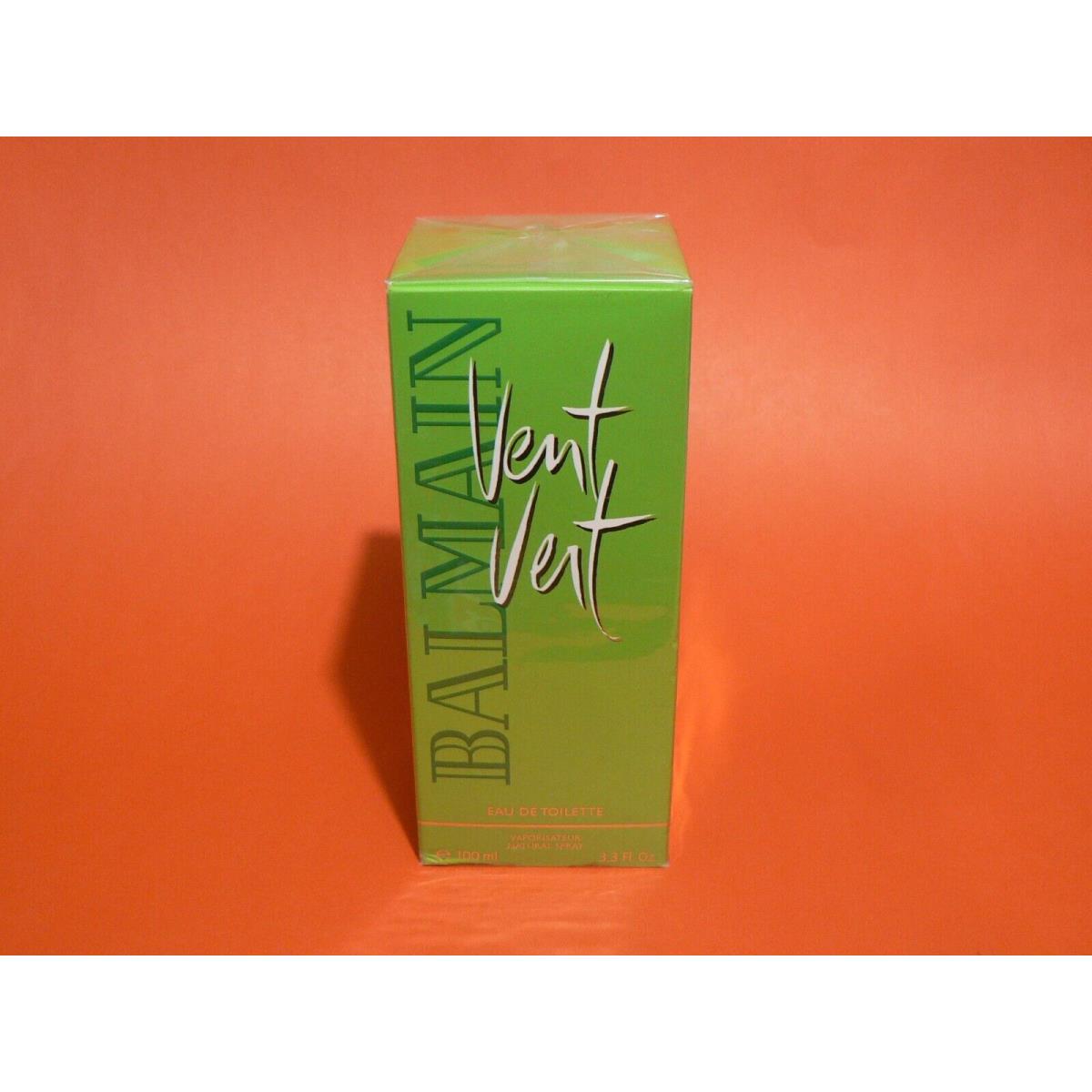 Vintage Balmain Vent Vert 3.3oz 100ml Eau DE Toilette Spray