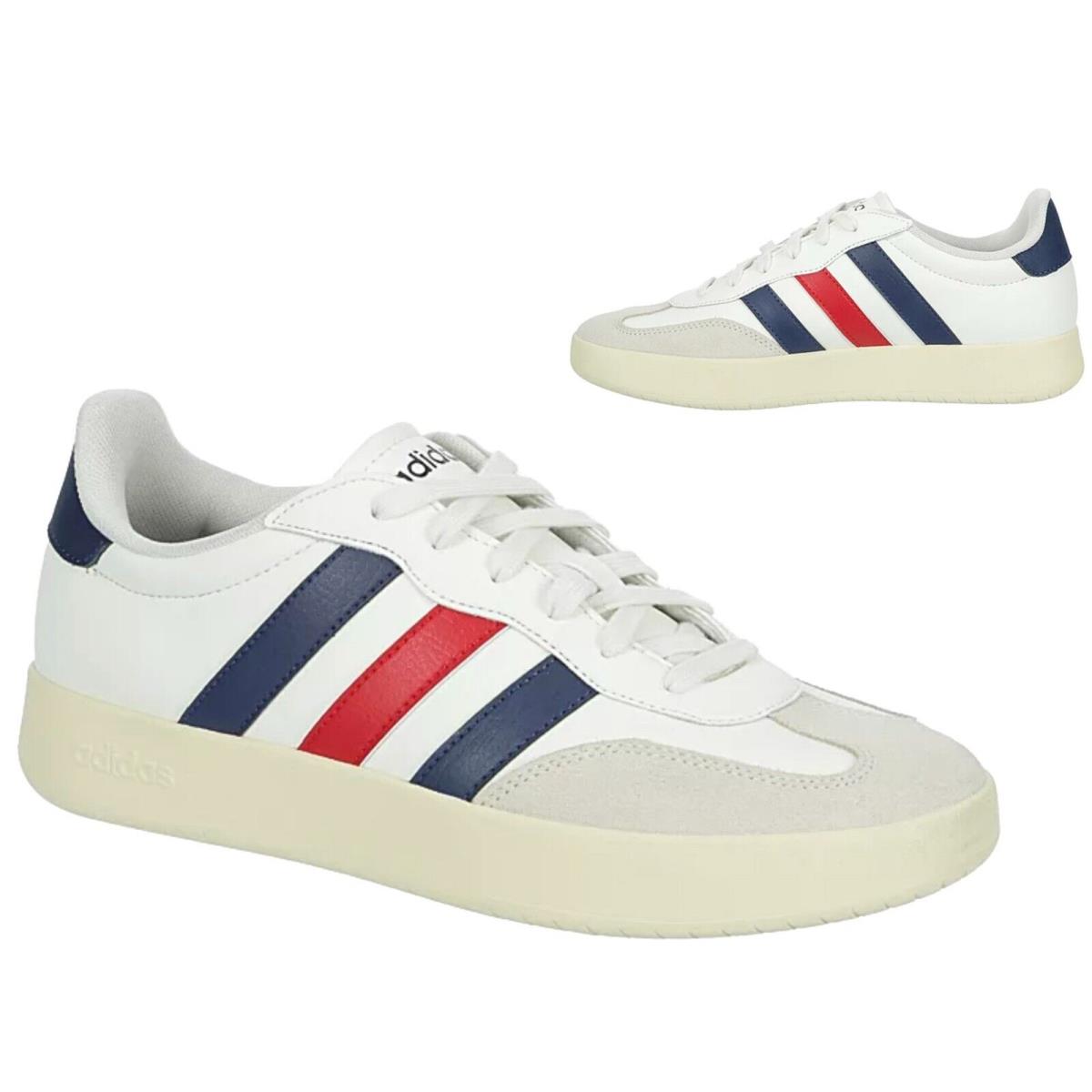 Adidas Classic Mens Retro Low Top Athletic Sneaker Navy White Gum All Sizes