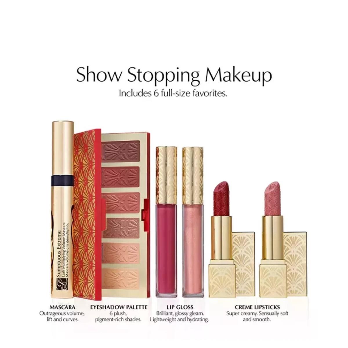 Estee Lauder 2024 6pc Blockbuster Make up Set with Random Gift Makeup Bag