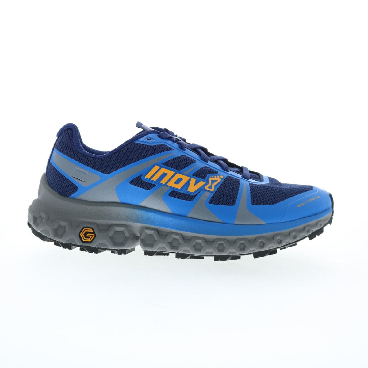 Inov-8 Trailfly Ultra G 300 Max Mens Blue Athletic Hiking Shoes