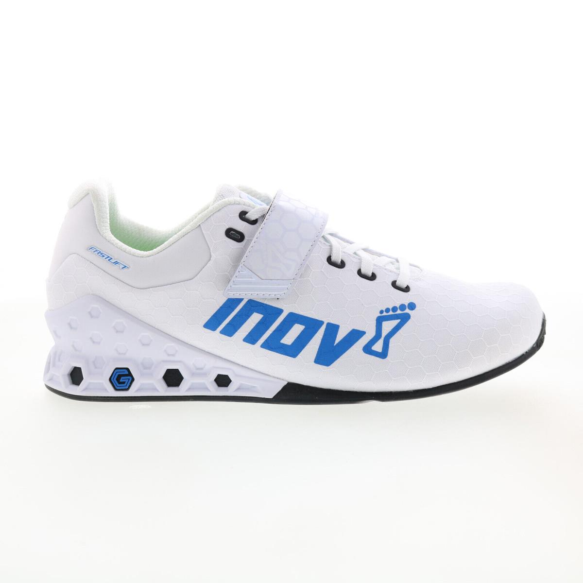 Inov-8 Fastlift Power G 380 Mens White Athletic Weightlifting Shoes