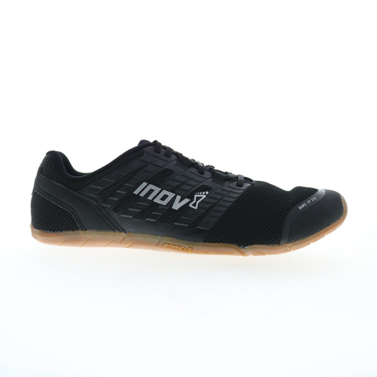 Inov-8 Bare-xf 210 V3 000983-BKGU Mens Black Athletic Cross Training Shoes