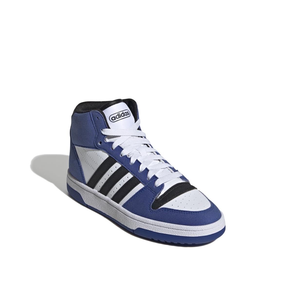 Boy`s Sneakers Adidas Break Start Mid Sneaker - White/Blue