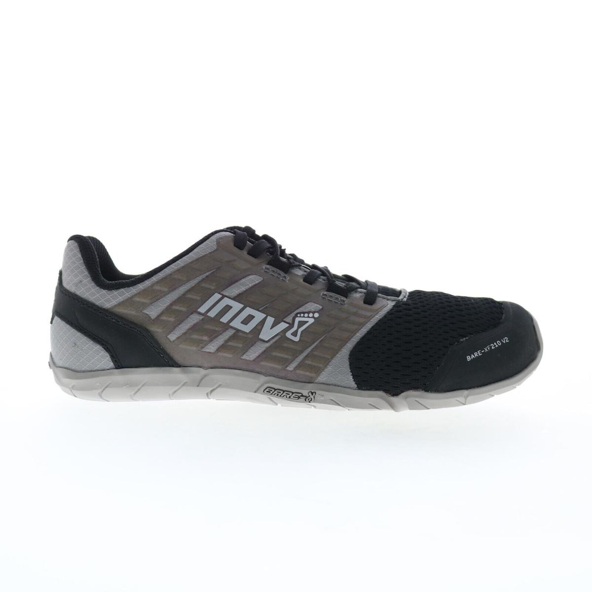 Inov-8 Bare-xf 210 V2 000643-GYBK Womens Black Athletic Cross Training Shoes 7.5