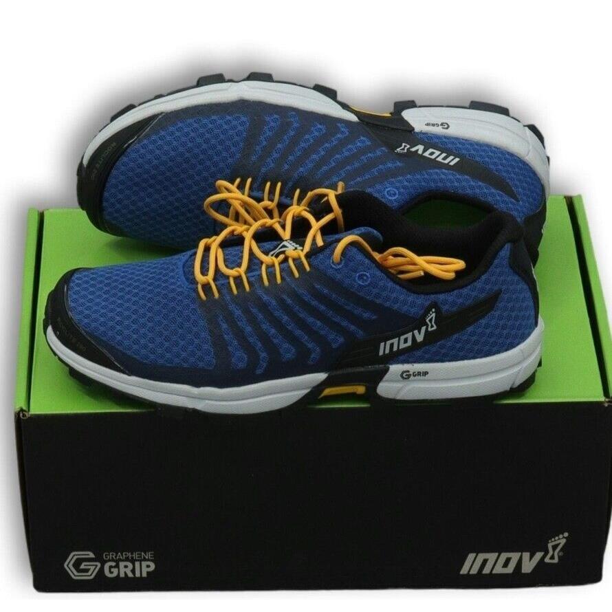 Inov-8 Roclite G 290 V2 Mens Blue Athletic Hiking Shoes Size M 7 W 8.5