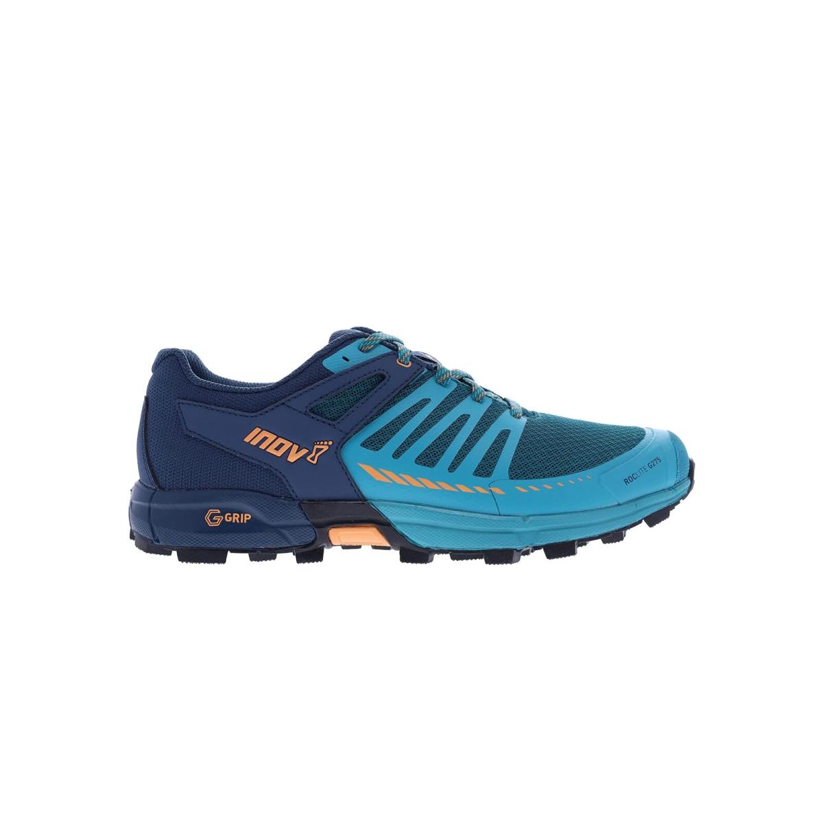 Inov-8 Women`s Roclite G 275 V2 Teal/navy/nectar Shoes 7