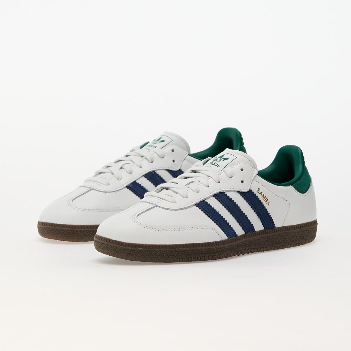 Adidas Originals Samba OG Black White Collegiate Green IH4882 Shoes Sneakers