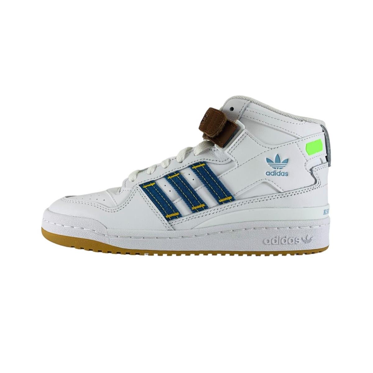 Adidas Forum Mid x Kseniaschnaider Women`s Shoes Athletic Sneakers IF7714 - White