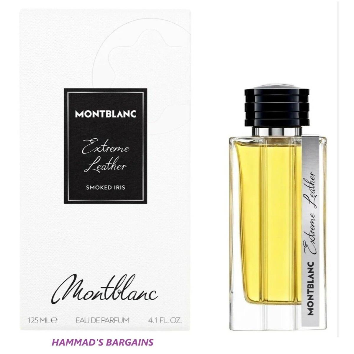 Montblanc Mont Blanc Extreme Leather Smoked Iris Edp 4.1 OZ / 125 ML For Men