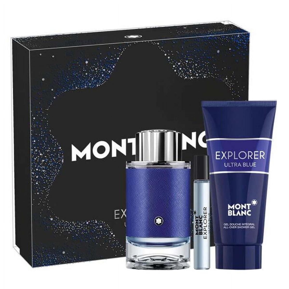 Montblanc Explorer Ultra Blue Mont Blanc Set For Men