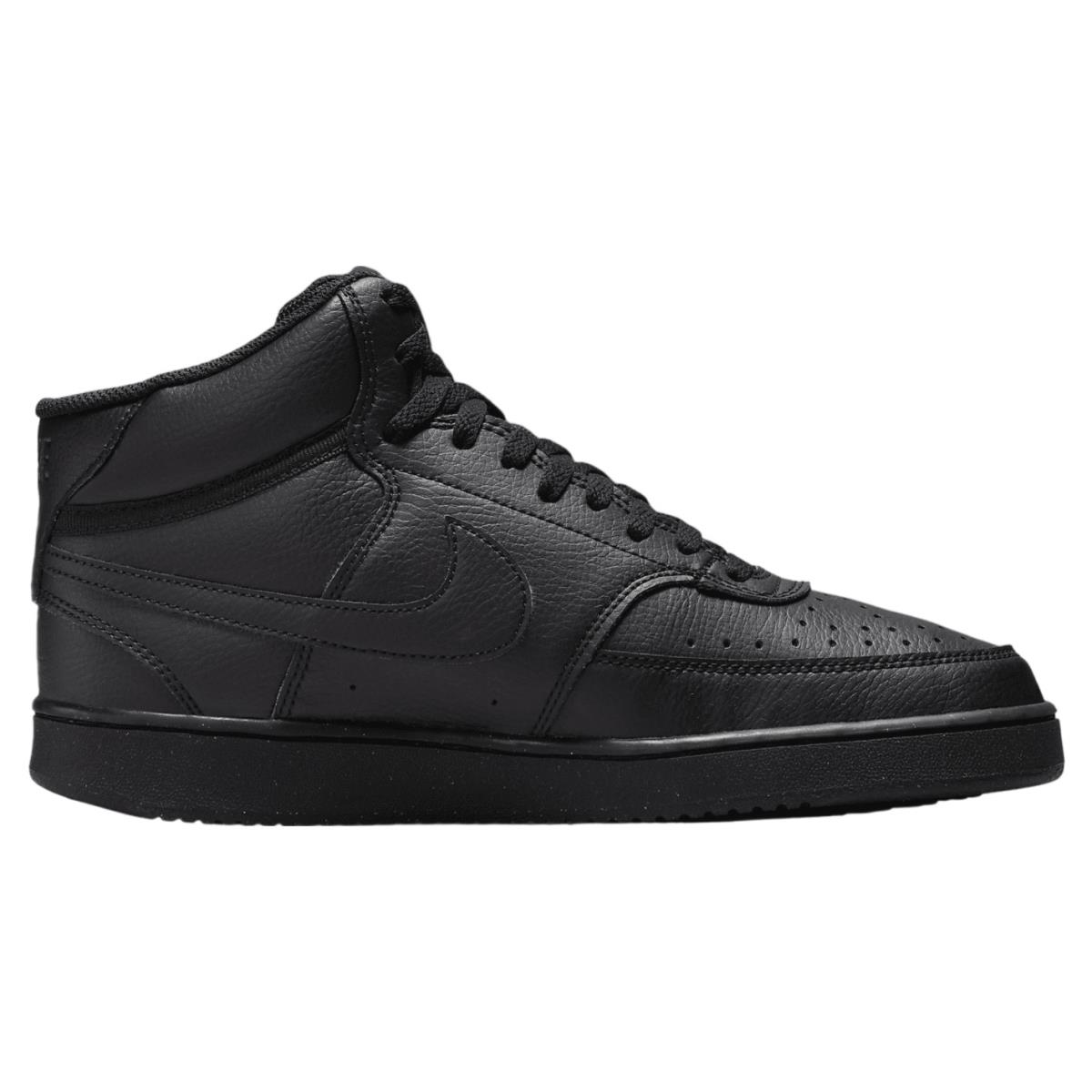 Nike Men Court Vision Mid NN Black / Black-black DN3577-003 - Black