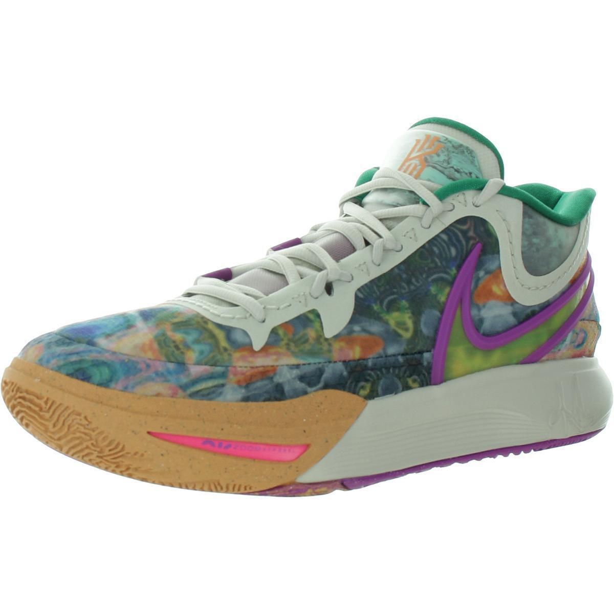 Nike Mens Kyrie 8 Fitness Sport Trainers Basketball Shoes Sneakers Bhfo 8715 - Light Bone/Yellow Strike