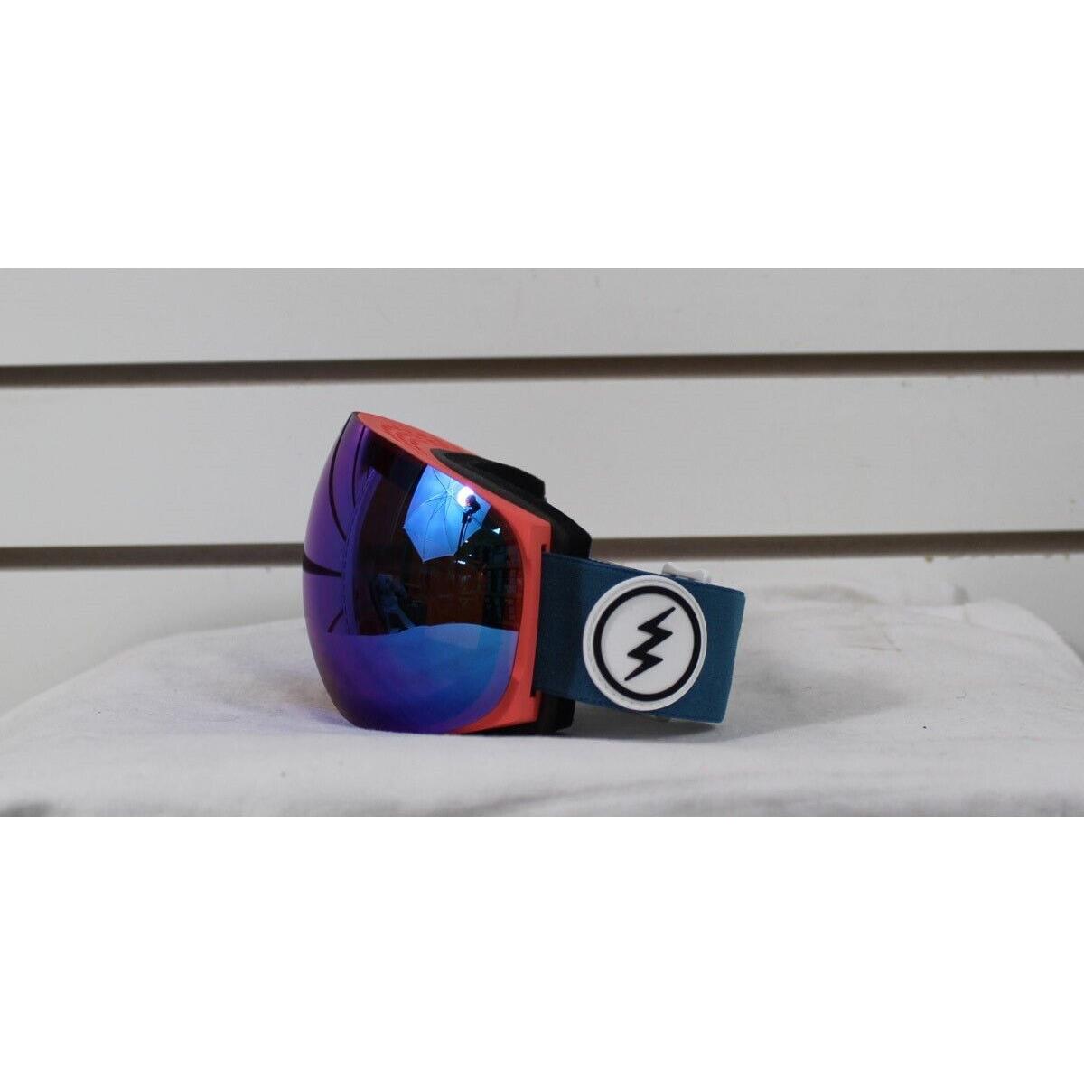 Electric EG3.5 Pink Palms Snowboard Ski Goggles Brose / Blue Chrome