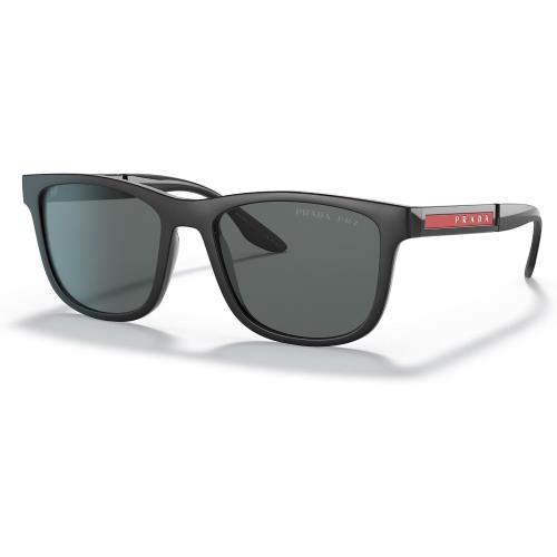 Prada Sport PS 04X DG0-02G Rubber Black/grey Polarized Men 54mm