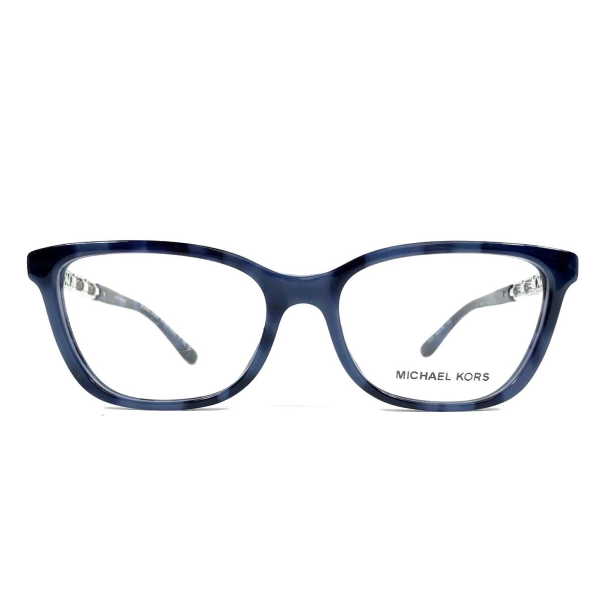 Michael Kors Eyeglasses Frames MK4097 Greve 3333 Blue Tortoise Cat Eye 52-16-140