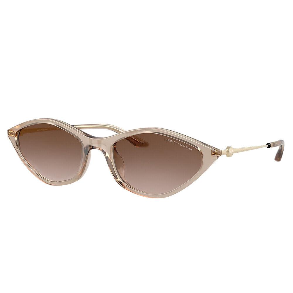 Armani Exchange AX 4152SU 836613 Opalescent Light Beige Plastic Metal