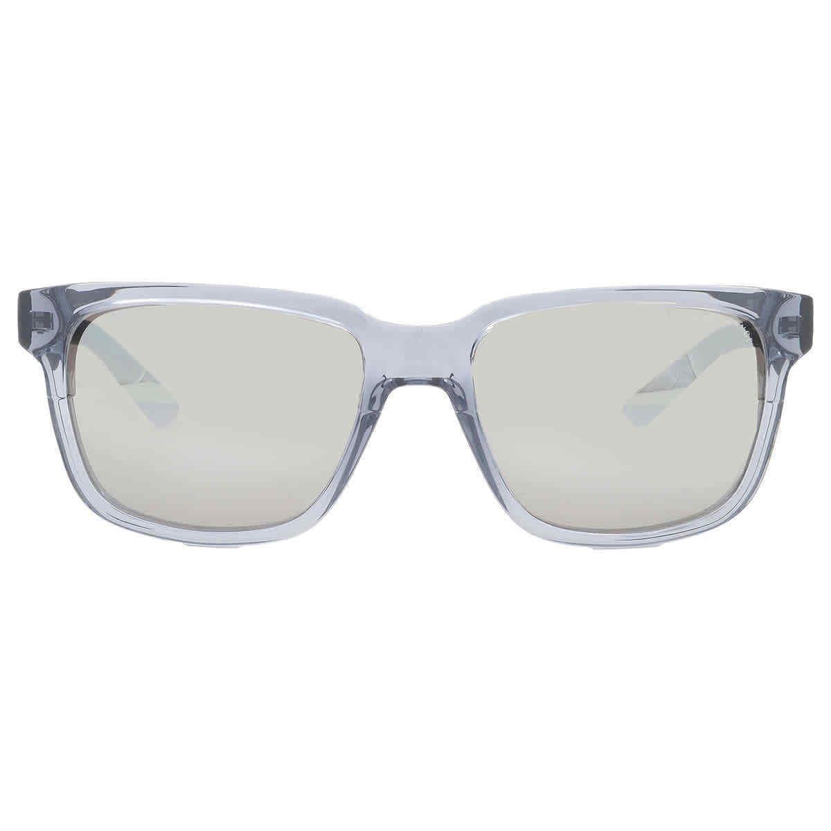 Armani Exchange Grey Mirrored Silver Square Unisex Sunglasses AX4026S 8239Z3 56