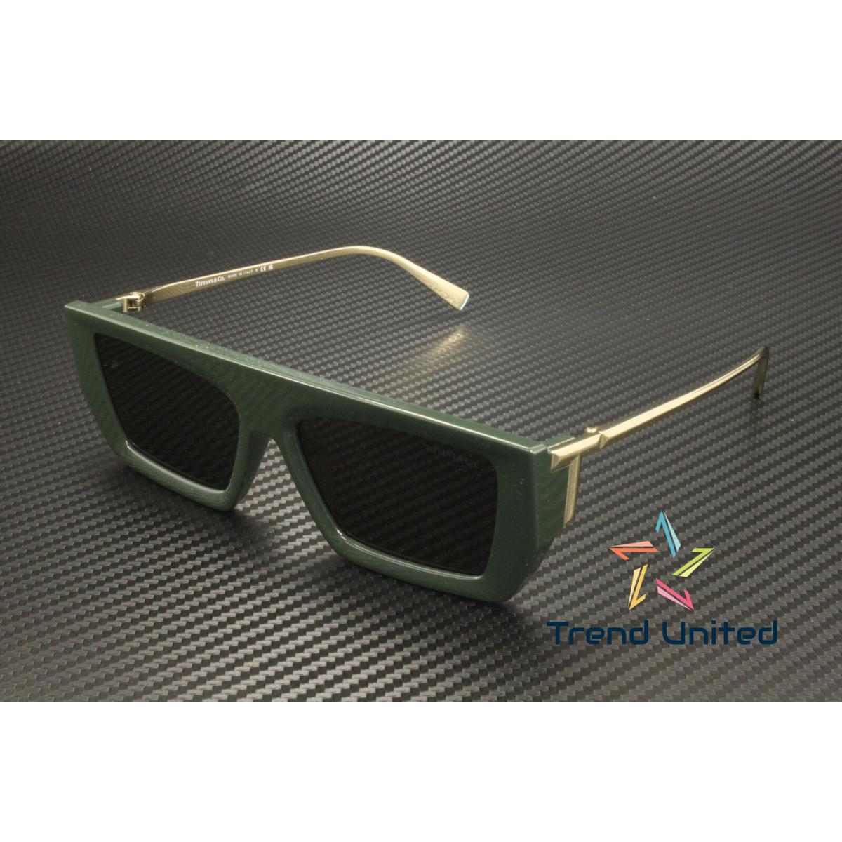 Tiffany TF4214U 8390S4 Dark Emerald Dark Grey 54 mm Women`s Sunglasses