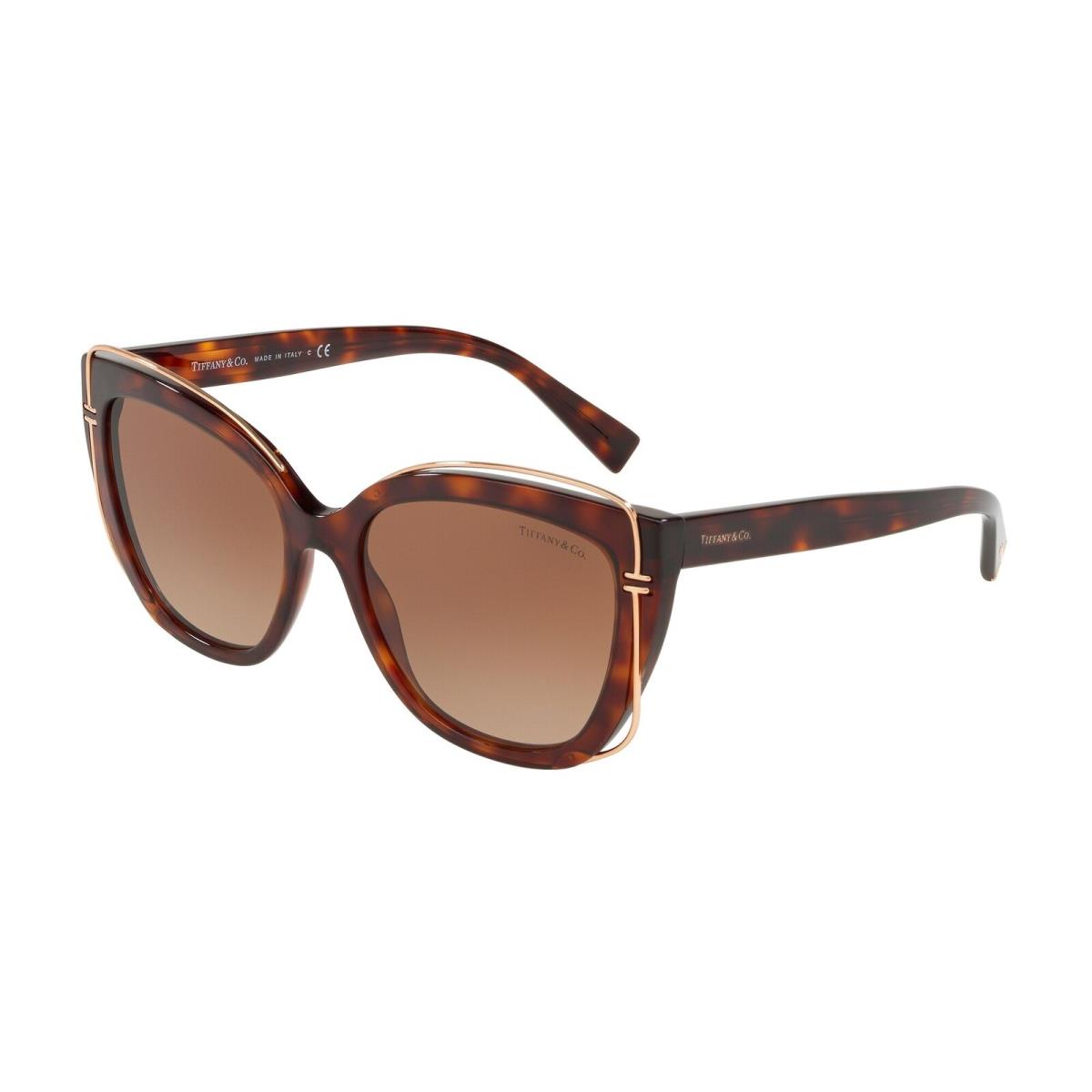 Tiffany Co. TF4148 80023B Havana Brown Gradient 54 mm Women`s Sunglasses