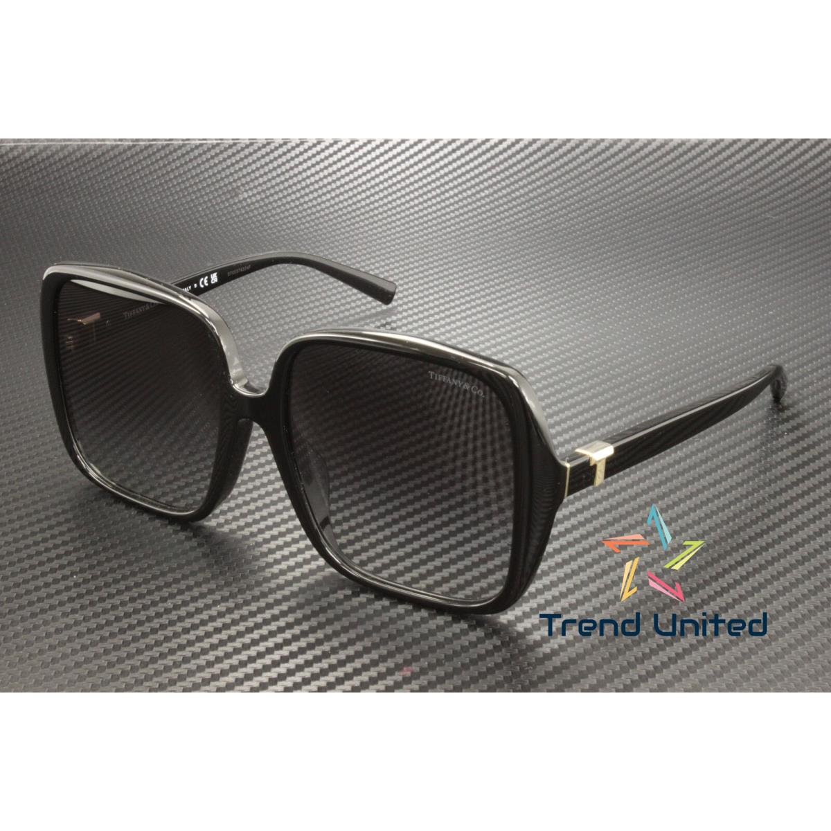 Tiffany TF4211D 80013C Black Gradient Grey 58 mm Women`s Sunglasses