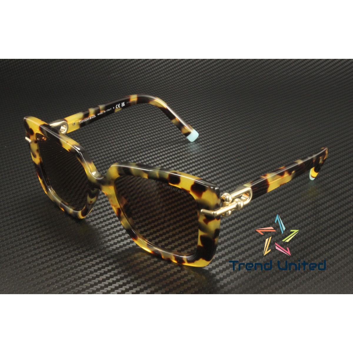 Tiffany TF4199 80643B Yellow Havana Brown Gradient 53 mm Women`s Sunglasses