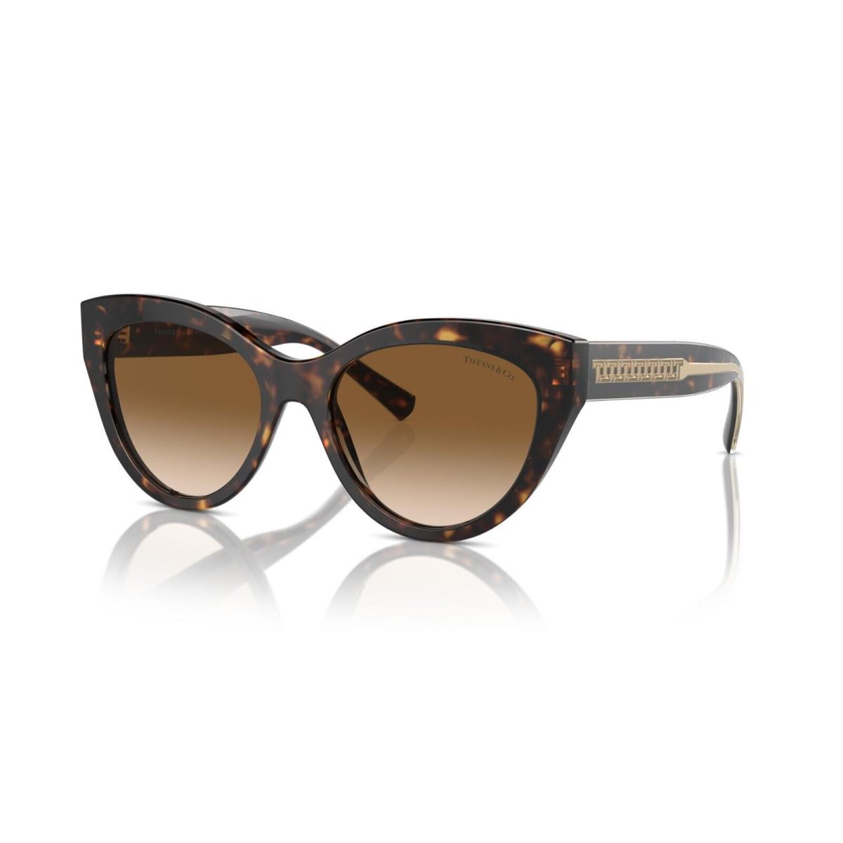 Tiffany TF 4220 Havana/brown Shaded 8015/51 Sunglasses