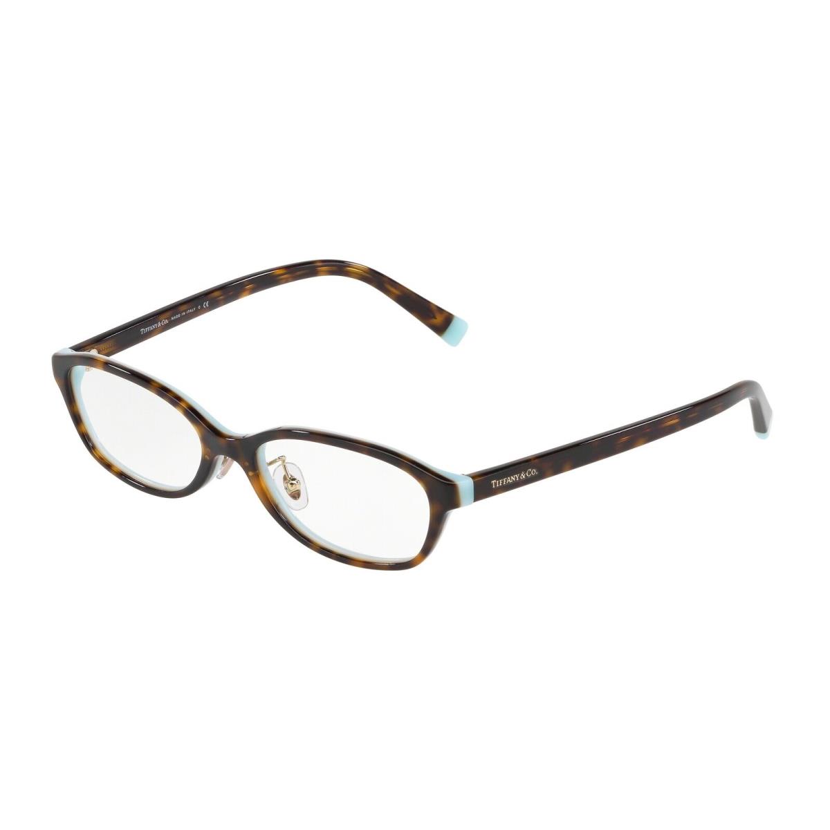 Tiffany Co. TF2182D 8134 Havana On Tiffany Blue 52 mm Women`s Eyeglasses