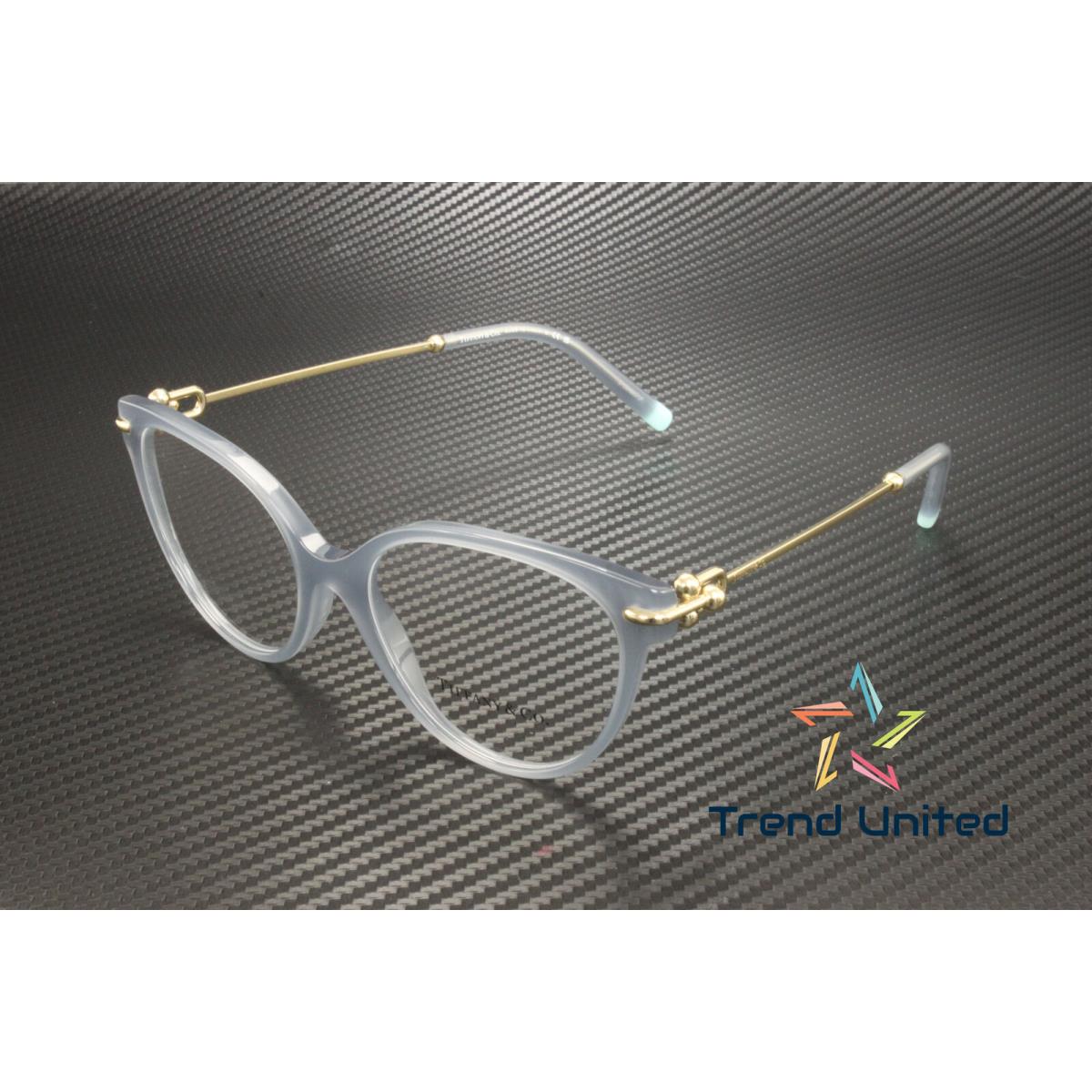 Tiffany Co. TF2217 8399 Opal Blue Demo Lens 53 mm Women`s Eyeglasses