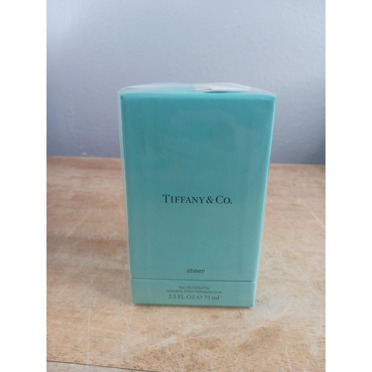 Tiffany Co. Sheer 2.5oz Women`s Eau de Toilette