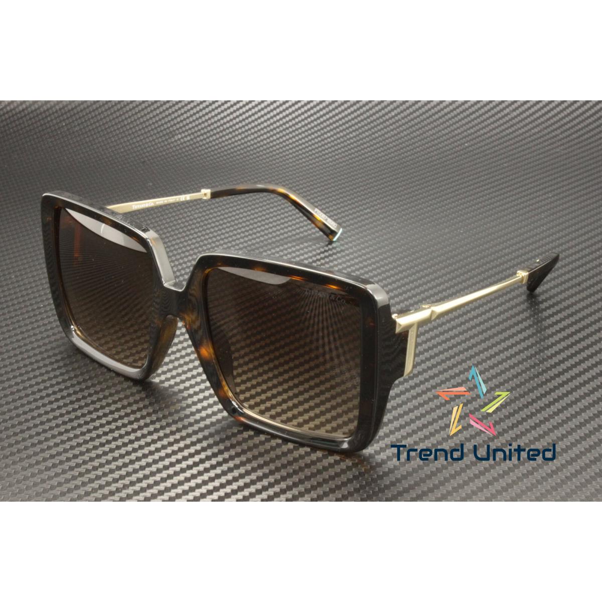 Tiffany TF4212U 80153B Havana Brown Gradient 55 mm Women`s Sunglasses