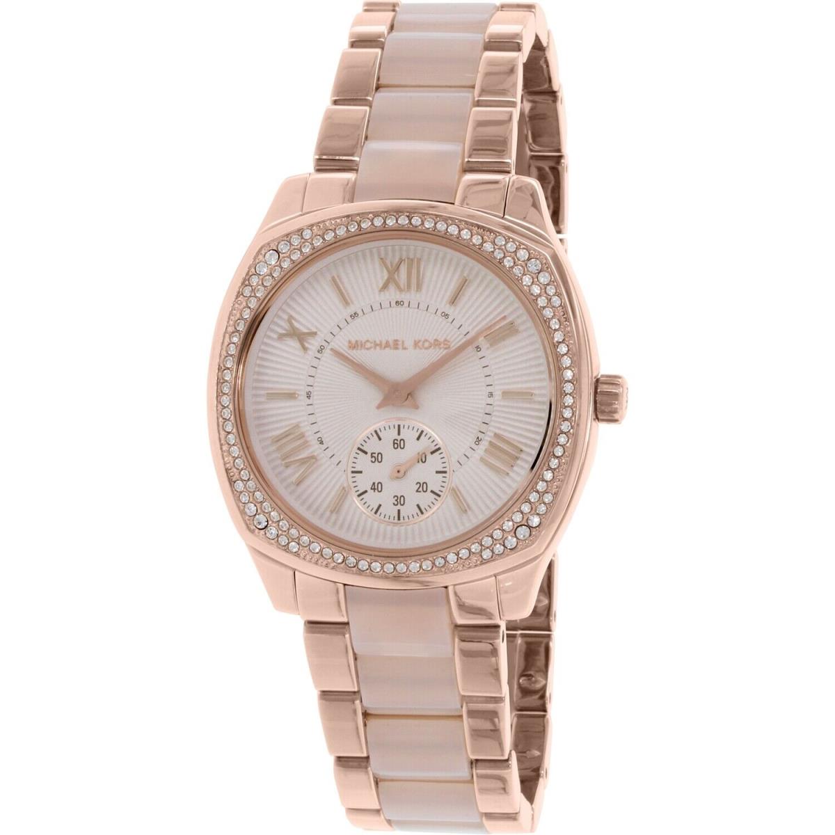 Michael Kors Women`s Bryn MK6135 Rose Gold Stainless-steel Quartz Fashion Watch