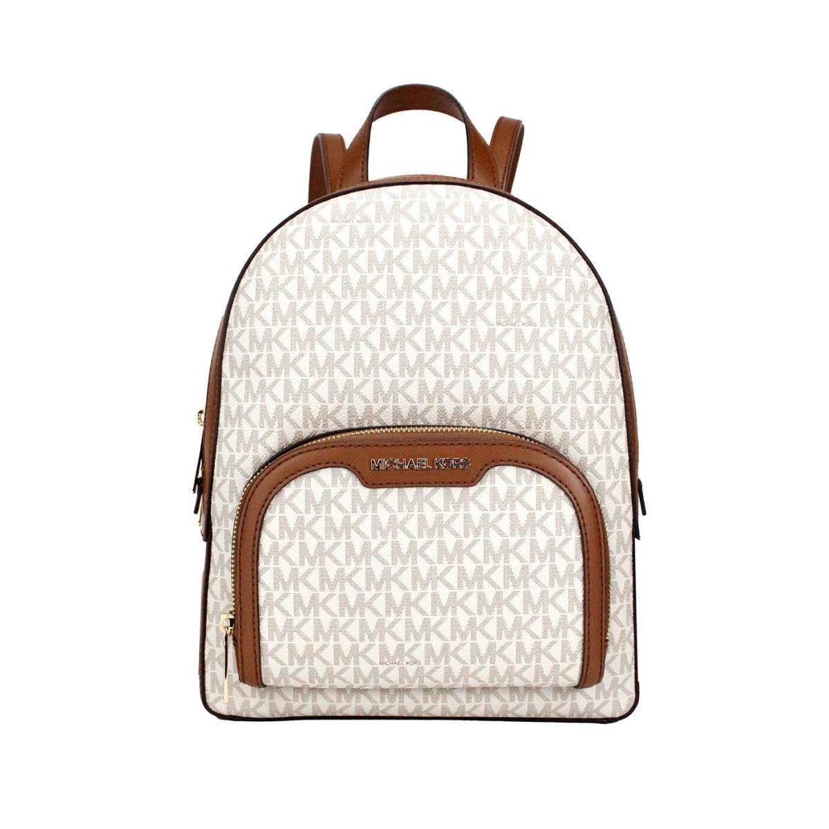 Michael Kors Jaycee Medium Vanilla Signature Backpack