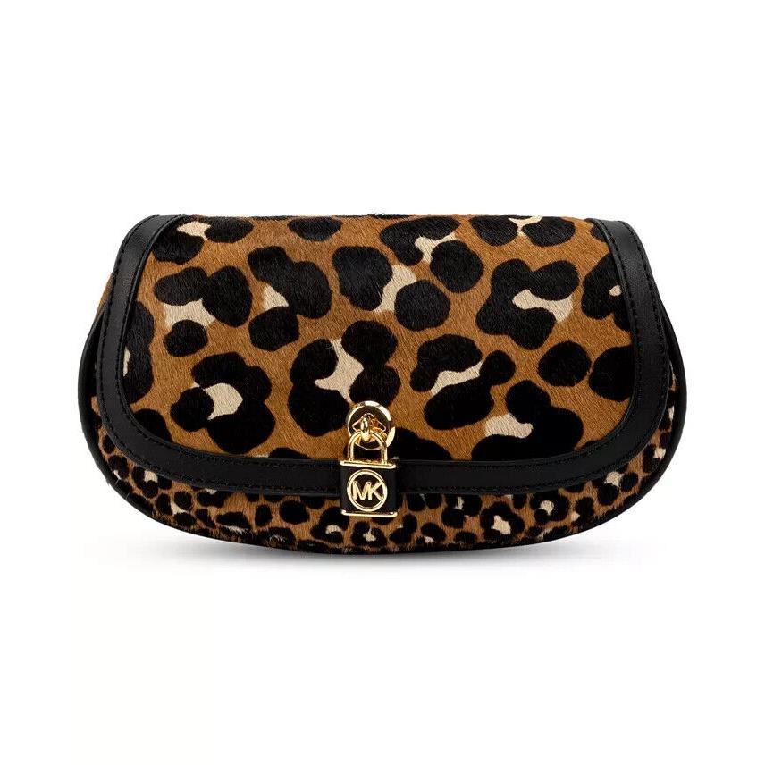 Michael Kors Leopard-print Haircalf Leather Belt Bag Leopard Crossbody L / XL