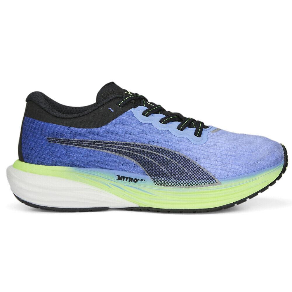 Puma Deviate Nitro 2 Running Womens Blue Sneakers Athletic Shoes 37685510 - Blue