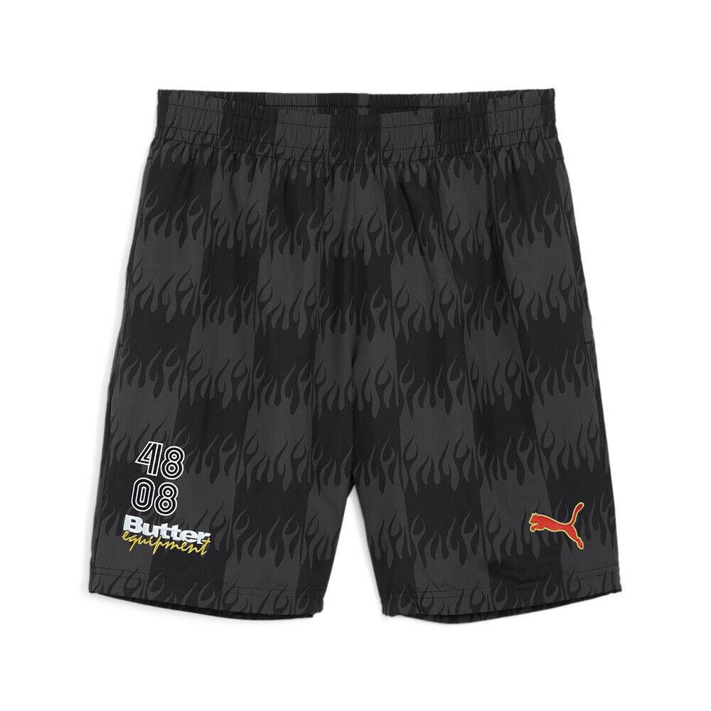 Puma Butter Goods X 15Y Shorts Mens Black Casual Athletic Bottoms 62561901