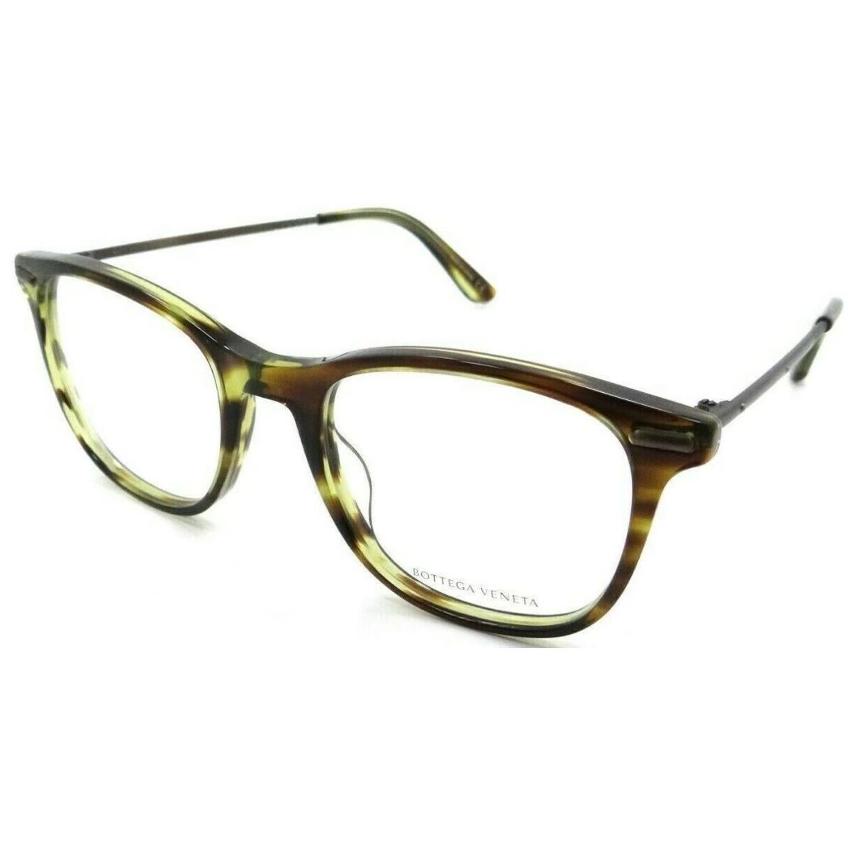 Bottega Veneta BV0033O 007 Eyeglasses Glasses 7 Havana Bronze Trspnt 52 mm