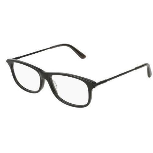 Bottega Veneta BV0187O 001 Eyeglasses Glasses 1 Black Black 54 mm