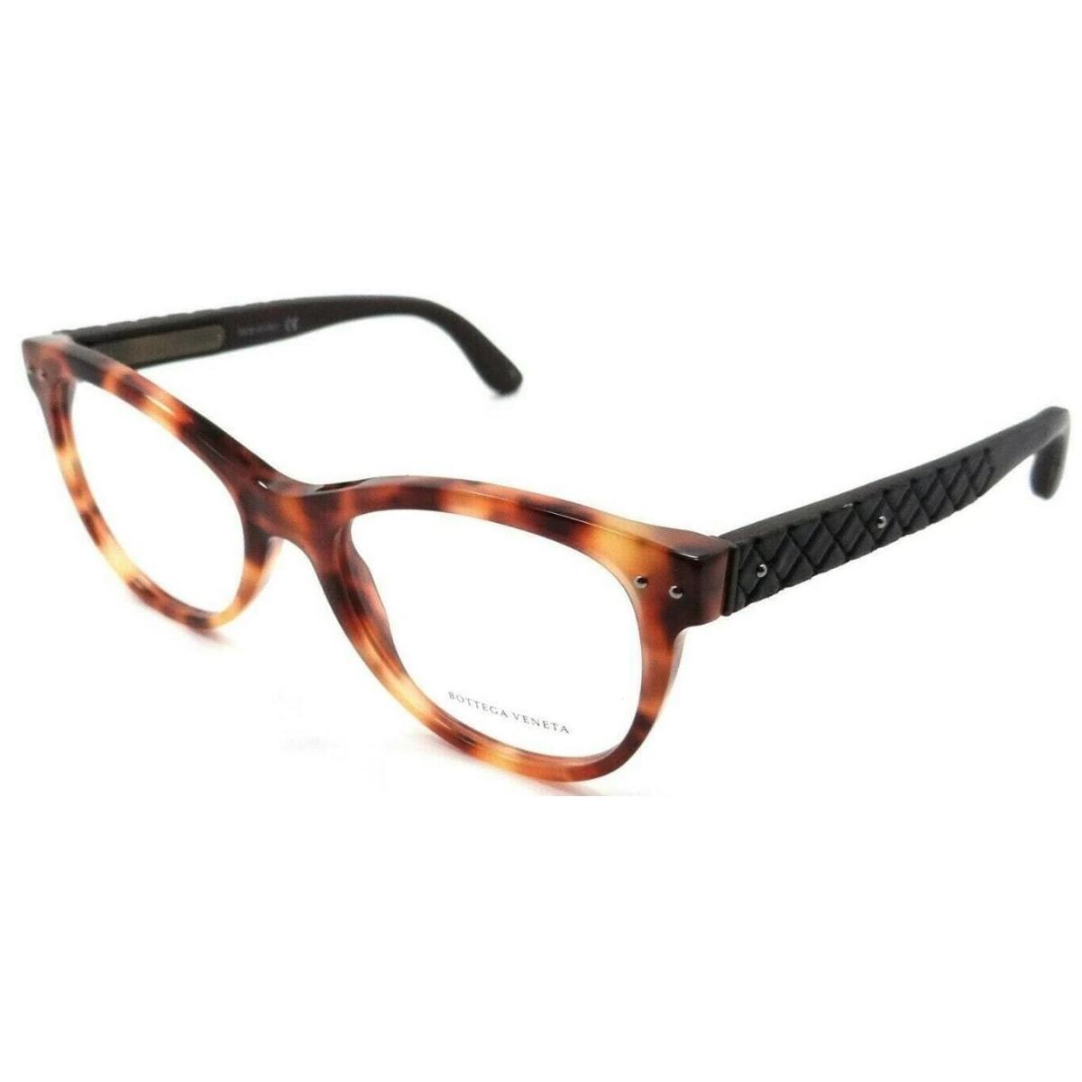 Bottega Veneta BV0009OA 002 Eyeglasses Glasses 2 Havana Brown 52 mm