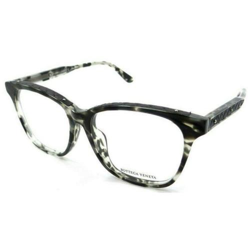 Bottega Veneta BV0070OA 004 Eyeglasses Glasses 4 Havana Havana Trspnt 55 mm