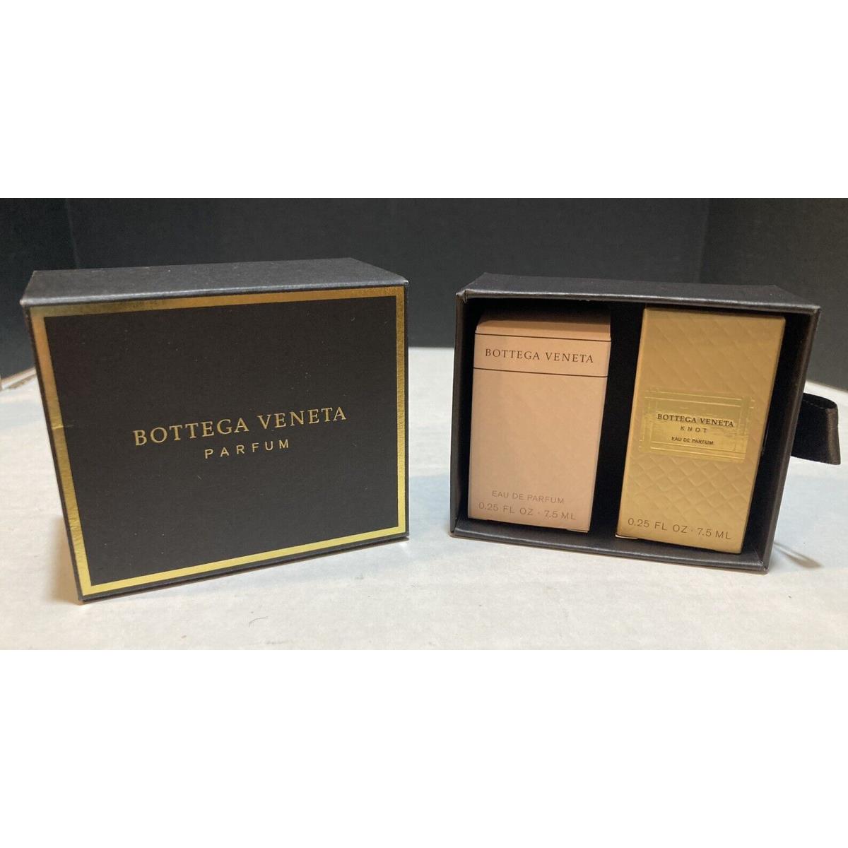 2 Bottega Veneta Eau de Parfum Knot .25 fl oz./7.5 ml IN Sample Box Rare