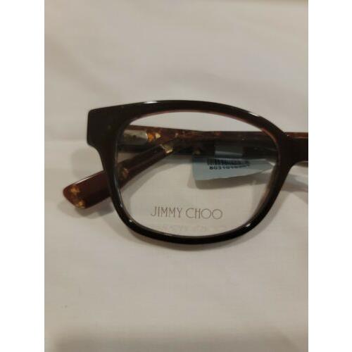 Jimmy Choo eyeglasses  - Brown, Frame: Brown 7