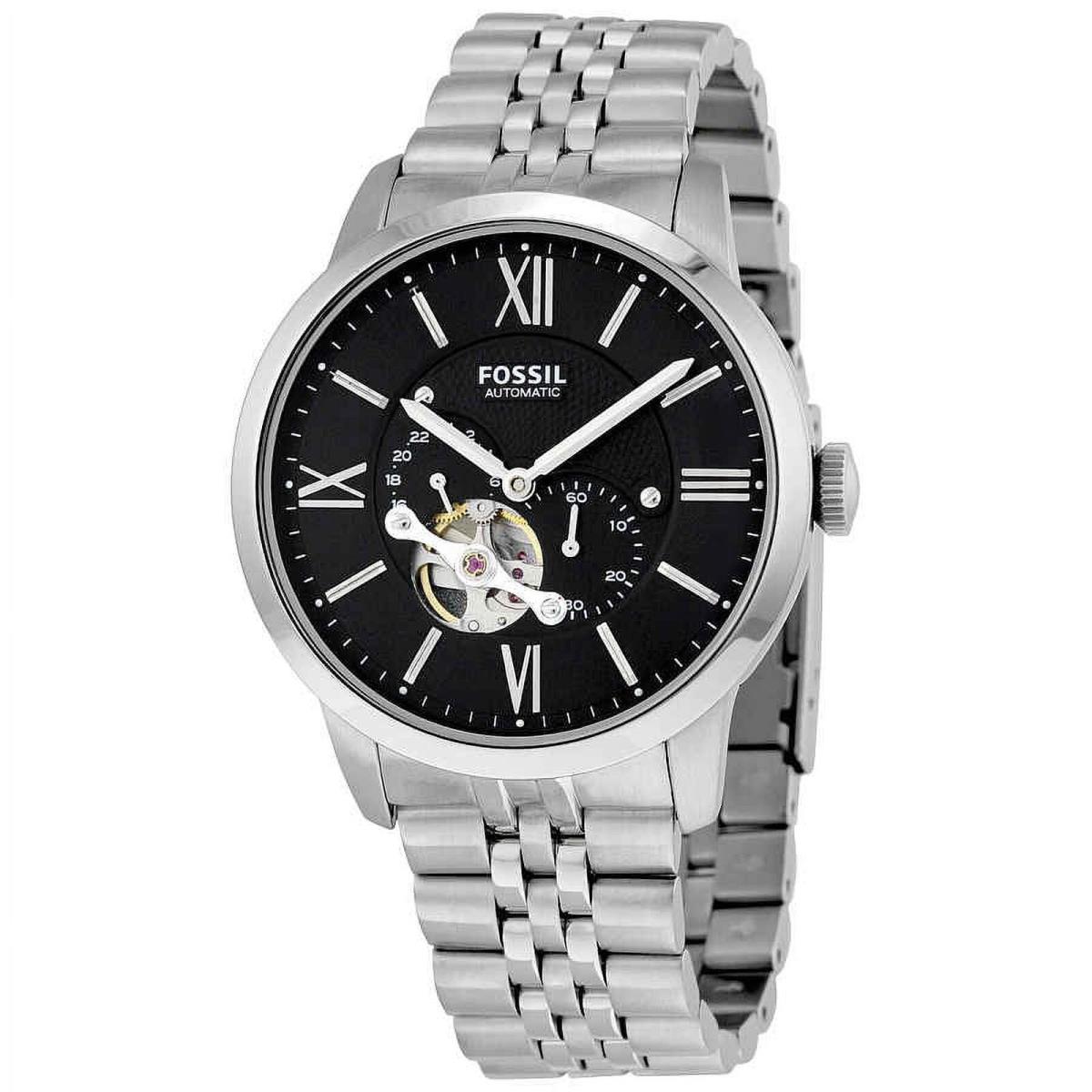 Fossil Men`s Townsman Watch Automatic Mineral Crystal ME3107