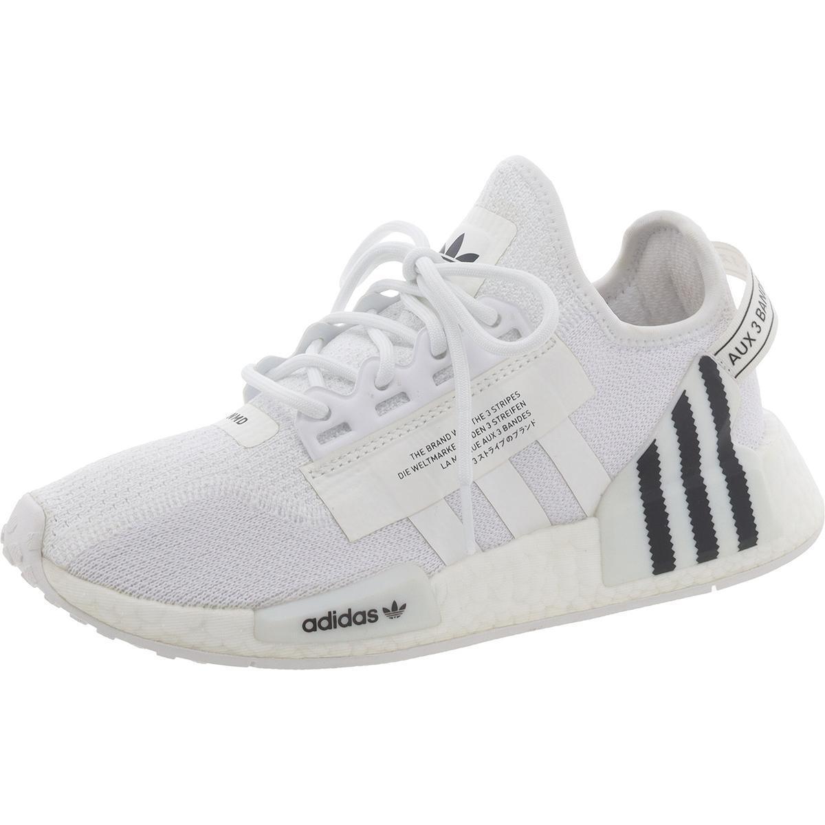 Adidas Originals Mens NMD_R1.V2 White Running Training Shoes 6 Medium D 6707