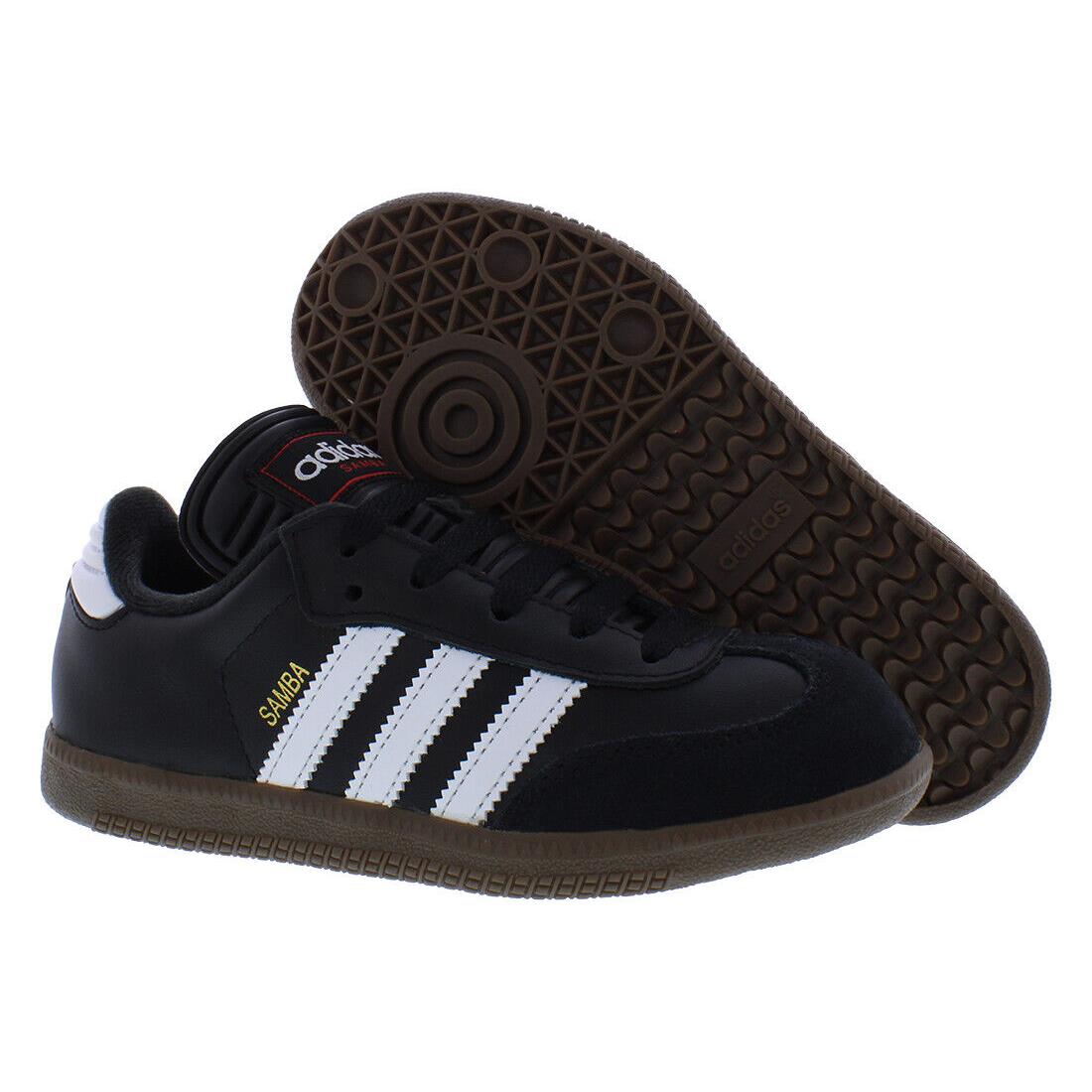 Adidas Samba Classic Gs Boys Shoes Size 5.5 Color: Black/white - Black/White, Main: Black