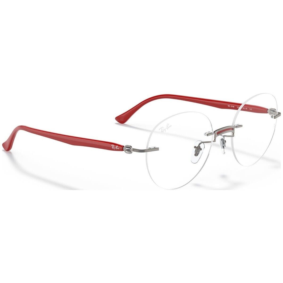Ray Ban RB 8768 1229 Silver / Red 50 18 140