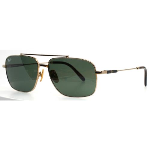 Ray Ban RB8096 Michael 926531 Arista Gold Mens Aviator Sunglasses 59-15-145 B:44