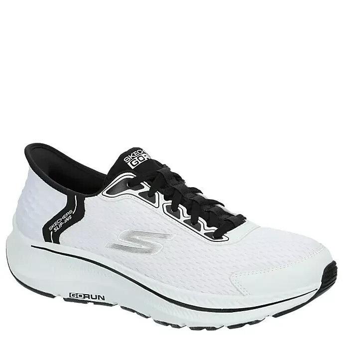 Skechers Mens Slip-ins GO Run Consistent Empowered Sneaker White