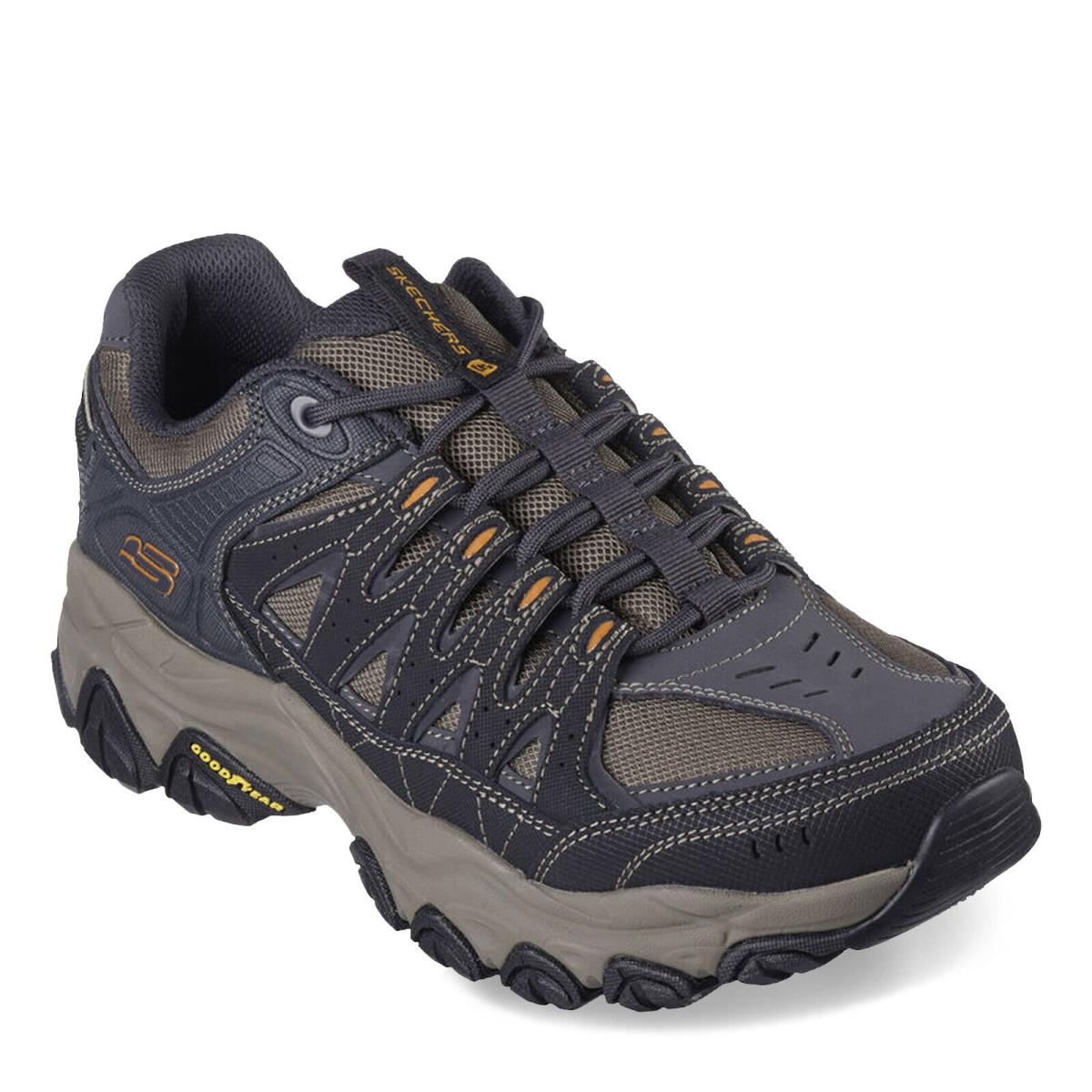 Men`s Skechers After Burn M.fit 2.0 Hiking Shoe - Extra Wide Width 237608WW-CCG