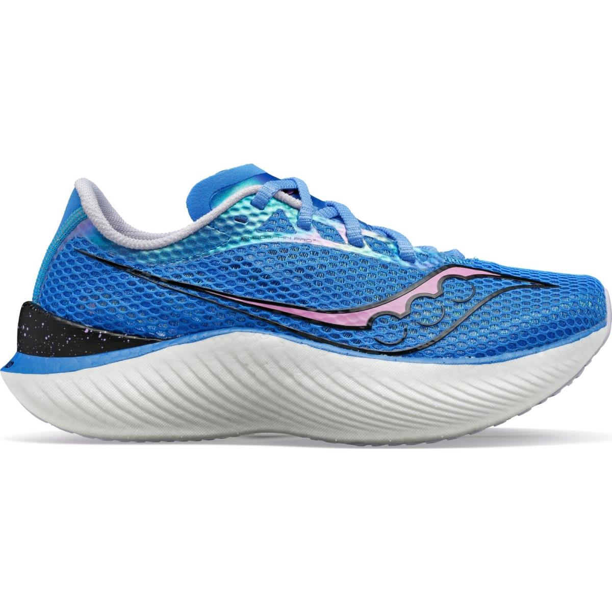 Saucony Women Endorphin Pro 3 Shoes - Bluelight | Grape