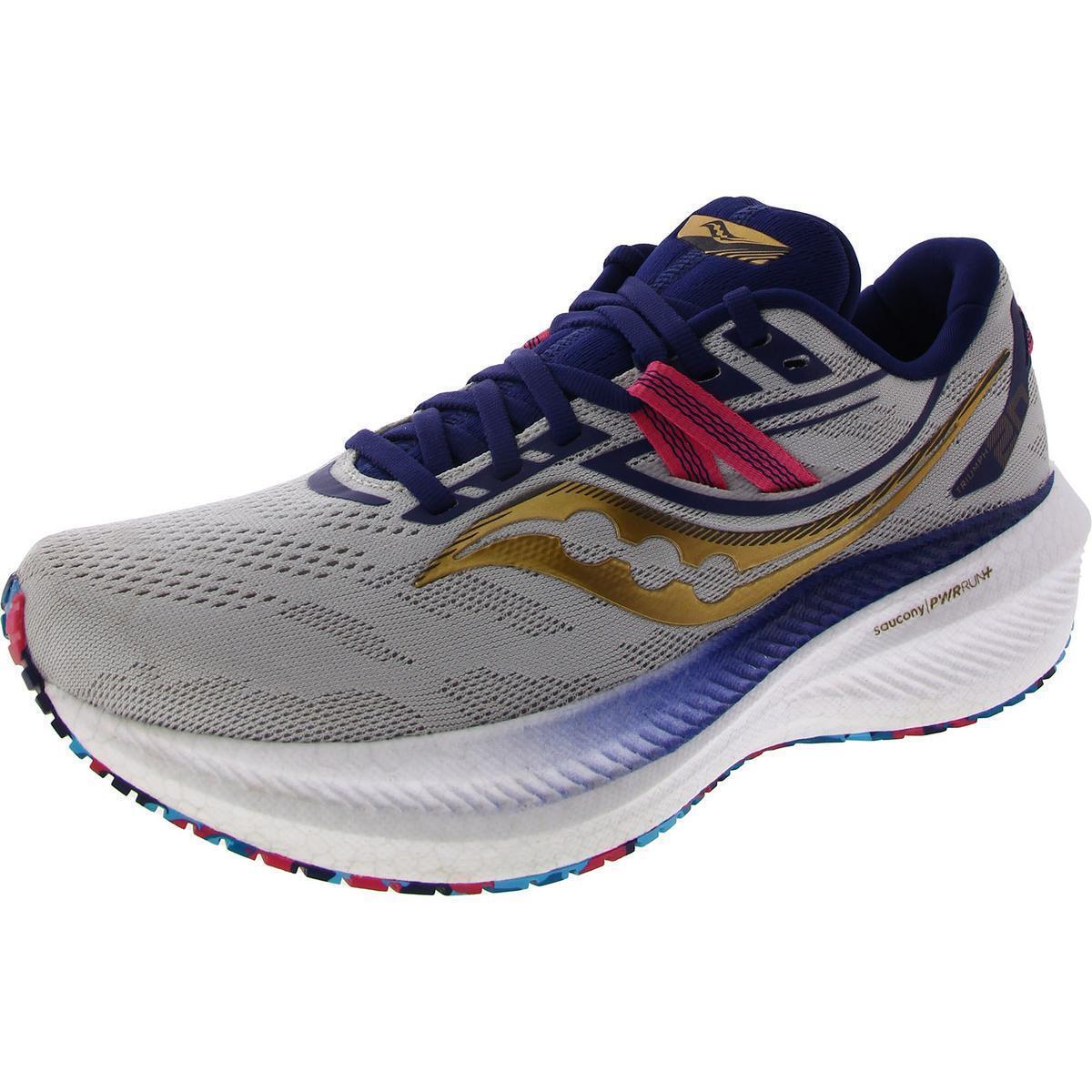 Saucony Womens Triumph 20 Performance Fitness Running Shoes Sneakers Bhfo 6987 - Prospect/Glass